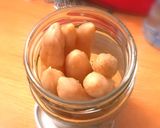 Foto del paso 5 de la receta Yemas de Espárragos con vinagreta de pimientos