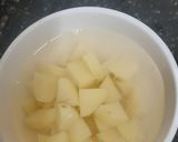 A picture of step 2 of Dahi wada for fast (Falhari dahi wada).