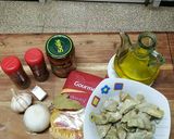 Foto del paso 1 de la receta: Guiso de fideos con alcachofas