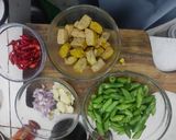 Foto langkah ke 1 dari resep Tumis buncis tahu.
