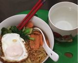 A picture of step 5 of Tan tan Ramen.