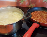 Foto del paso 1 de la receta: Espaguetis con salsa de tomate y carne picada