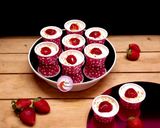 A picture of step 4 of No Bake Mini Cheese Cupcakes.