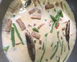 Foto langkah ke 3 dari resep Kacang Panjang Tempe Ikan Asin Sayur Santan.