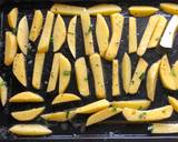 Indian flavoured Baked potato wedges recipe step 3 photo