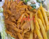 A picture of step 7 of Veg Pasta Sizzer.