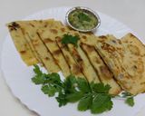 A picture of step 9 of Crispy Anda paratha.