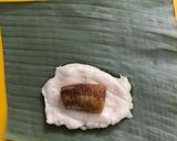 Foto langkah ke 6 dari resep Nagasari Pisang bungkus daun.