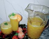 A picture of step 4 of Peach juice.