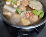 Foto langkah ke 4 dari resep 43. Steamboat with Lemonilo Noodle 🍜💚.