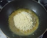 A picture of step 2 of Walnut Burfi.