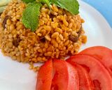 صورة لخطوة 9 من وصفة البرغل بالبندوره واللحم