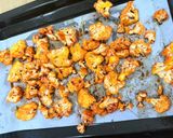 Gambar langkah 4 resipi 👩‍🍳Garlic Parmesan Roasted Cauliflower.