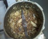 A picture of step 4 of Gesture lentils.