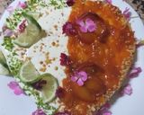 Foto del paso 3 de la receta: Tarta de queso con durazno y lima