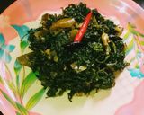 মেথি শাক ভাজা(Methi Saag bhaja Recipe In Bengali) রেসিপি ধাপ - 4 ছবি