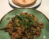 รูปขั้นตอนการทำที่ 5 ของ Bhindi masala curry แกงกระเจี๊ยบเขียวอินเดีย