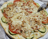 Foto del paso 4 de la receta: 🍕Pizza vegetal con atún