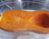 Foto del paso 1 de la receta: Calabaza rellena de carne y queso
