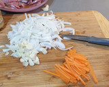 Foto del paso 1 de la receta: Brócoli salteado con pechuga de pavo a la plancha