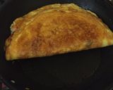 Foto del paso 3 de la receta: Omelette de queso y tomate