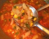 A picture of step 9 of Minestrone Soup.