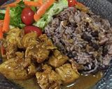 Foto del paso 6 de la receta: Moros y Cristianos (arroz cubano) y Pollo de Moni