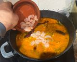 Foto del paso 11 de la receta: Fideos a la cazuela con setas de cultivo pollo y gamba
