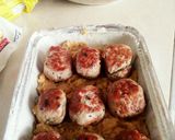 Foto del paso 5 de la receta: Torta de Plátano con albóndigas