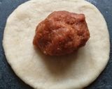 A picture of step 3 of Stuffed Masala Besan Roti.