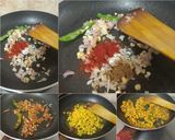 A picture of step 5 of Mini Dal Pakwan Chaat.