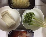Hình bước làm 2 của món Canh tương đậu (Kongbiji jjigae)