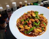 รูปขั้นตอนการทำที่ 4 ของ ข้าวโพดอ่อนผัดหมูสับ