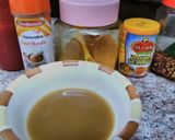 A picture of step 1 of Kathiawari Cholay.