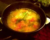 A picture of step 7 of Sweetcorn vegetables soup.