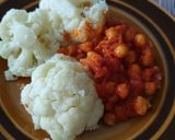 Foto del paso 4 de la receta: Coliflor con garbanzos