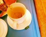 A picture of step 2 of Cardamom green tea 🍵.