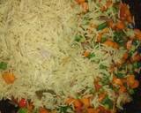 Extra veggie Coconut fried rice recipe step 5 photo