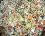 A picture of step 9 of Fried rice.