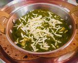 A picture of step 8 of Street Styled (Rani Palak -Paneer)Spinach Cottage Cheese Curry 😋.