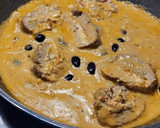 Foto del paso 12 de la receta: Solomillo de cerdo en salsa de sobrasada y queso