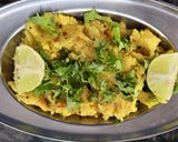 A picture of step 3 of Upma.