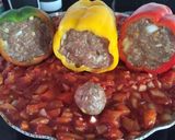Foto del paso 10 de la receta: Pimentones rellenos con carne