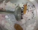 A picture of step 4 of Moti Pulao.