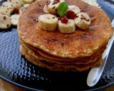 A picture of step 4 of Wheat Flour/Oats Flour Pancakes.