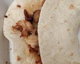 A picture of step 2 of Left over roast dinner in a wrap. Yummy 😋😋.Air fryer.