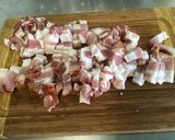 Une image de l'étape 11 de Gratin de pommes de terre et brocolis aux carottes et lard.