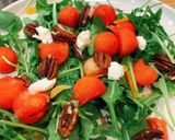 A picture of step 7 of Arugula and watermelon salad.