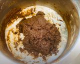 A picture of step 4 of Jaggery & Cocoa Mithai & Pedha.