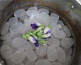 Foto langkah ke 3 dari resep Kolang Kaling Bunga Telang #JSR.
